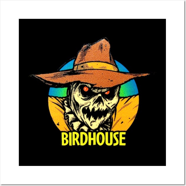 birdhouse hat Wall Art by cindo.cindoan